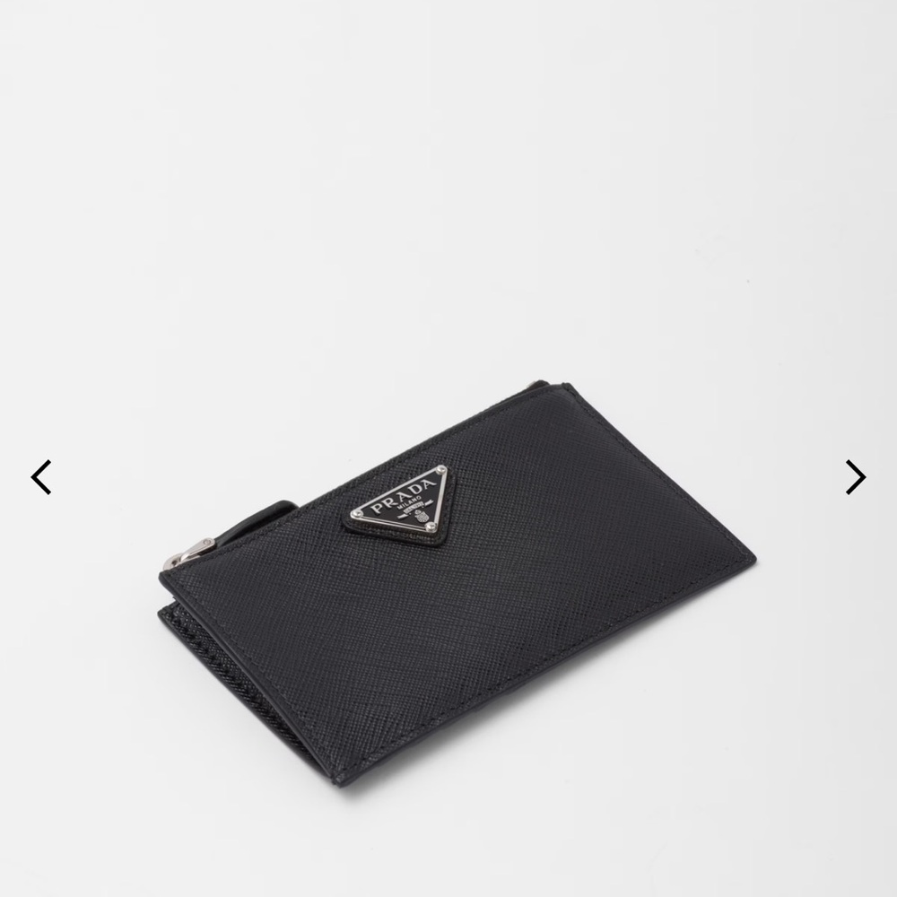 PRADA —- Saffiano leather card holder - Picture 8 of 10